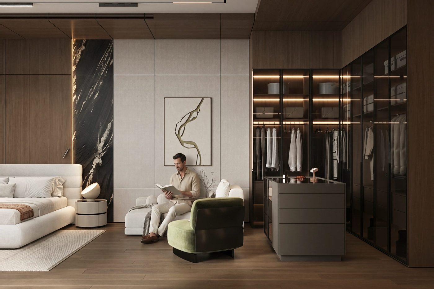 Sunti Villas — master bedroom